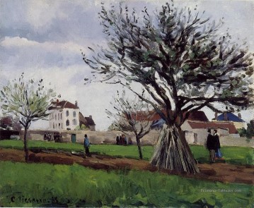  Pommiers Tableaux - pommiers à pontoise 1868 Camille Pissarro